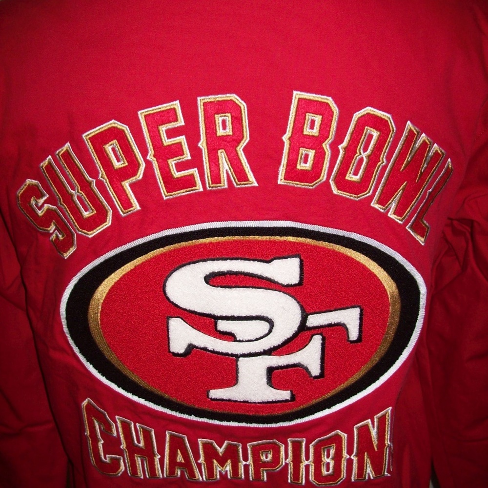 SAN FRANCISCO 49ERS 5 TIME CHAMPIONSHIP JACKET